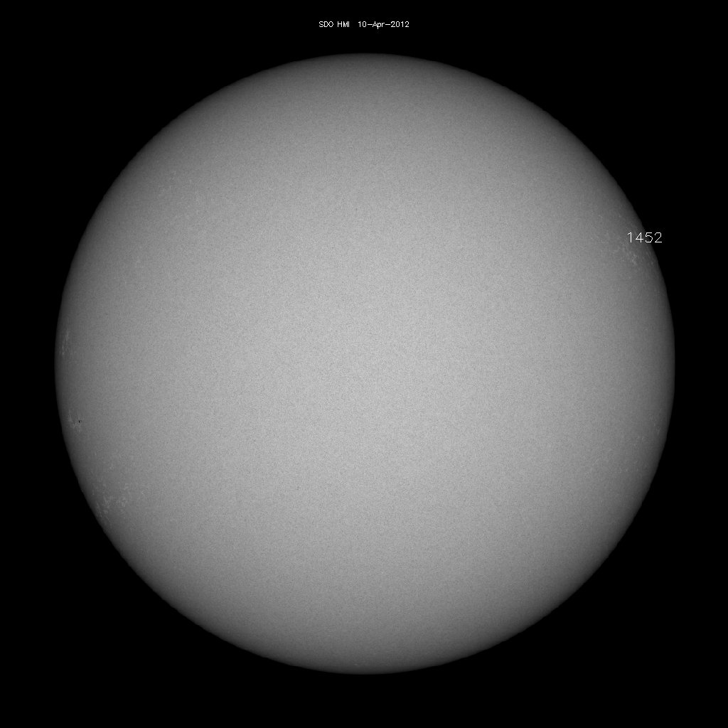 Sunspot regions