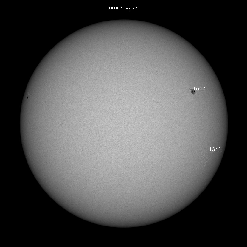 Sunspot regions