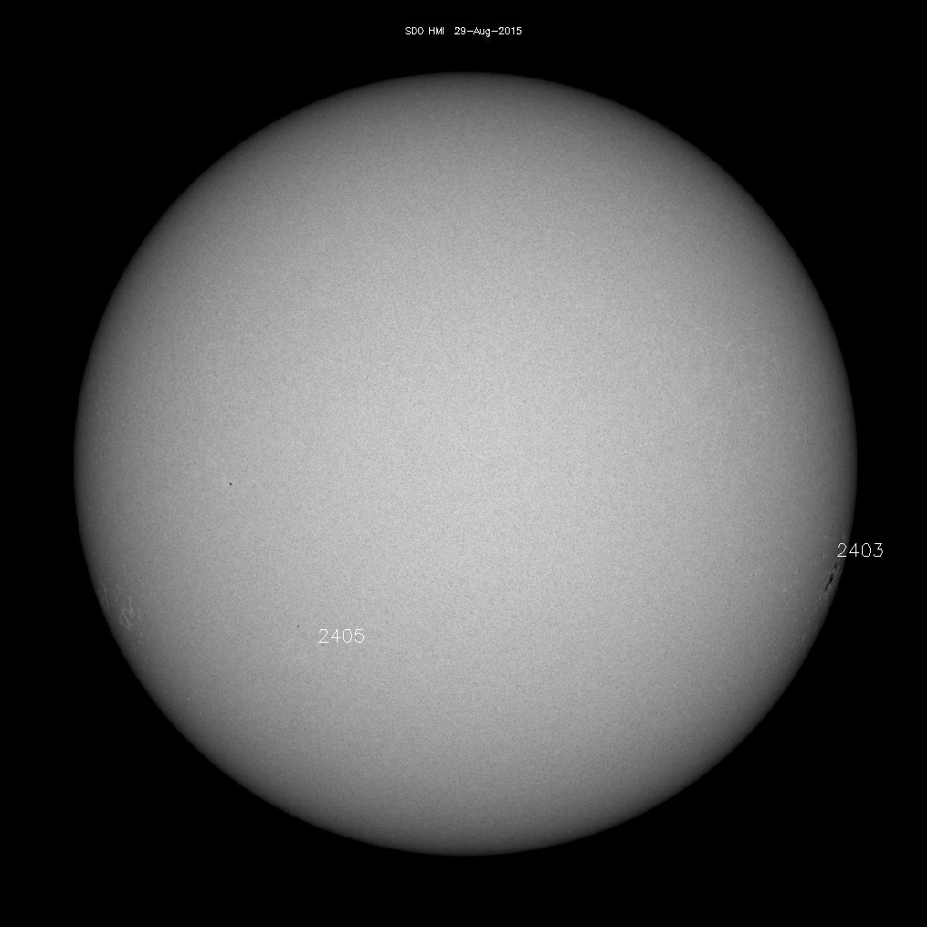 Sunspot regions