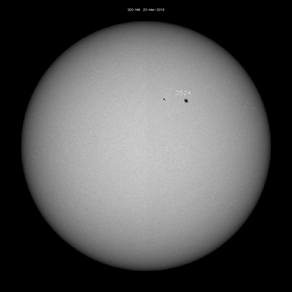 Sunspot regions