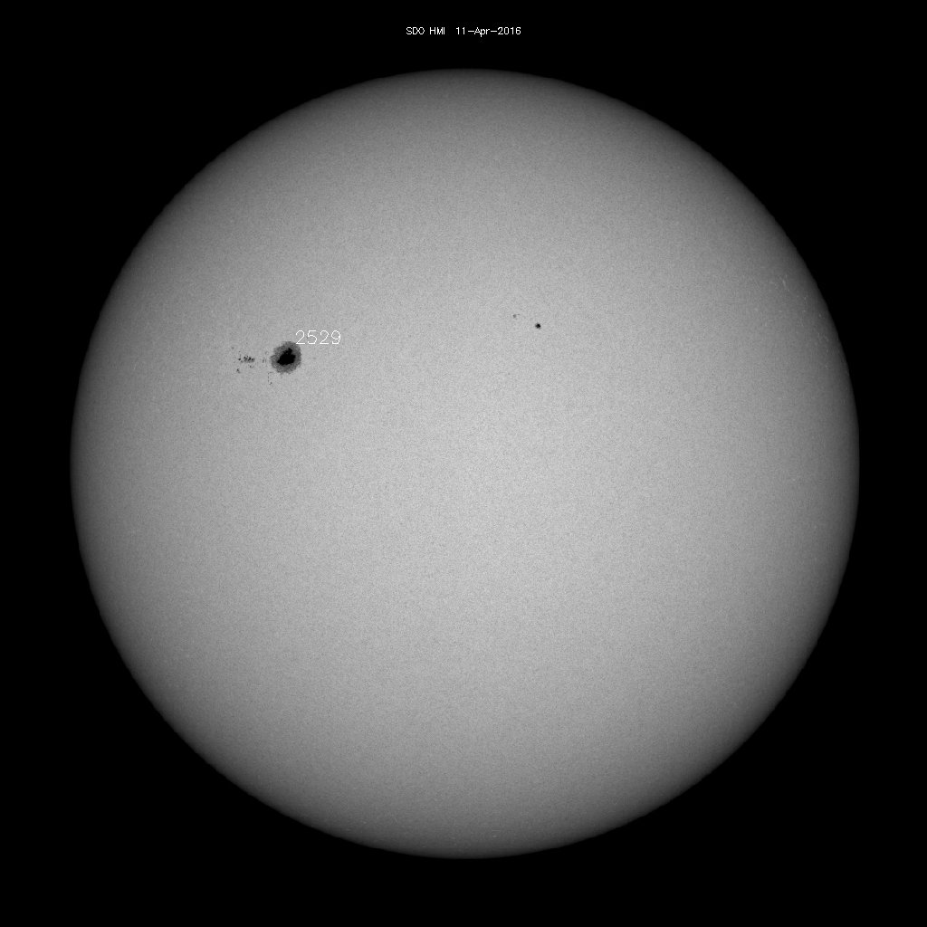 Sunspot regions