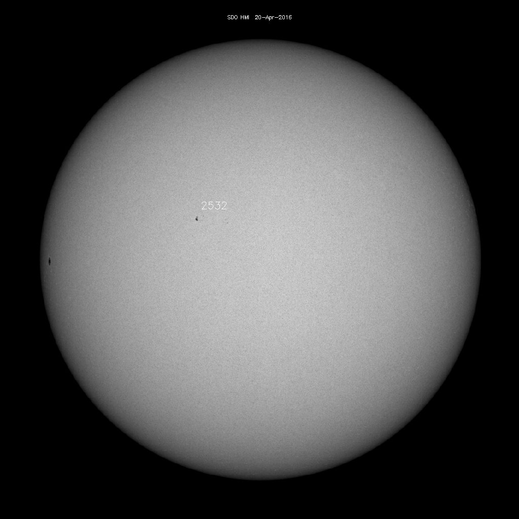 Sunspot regions