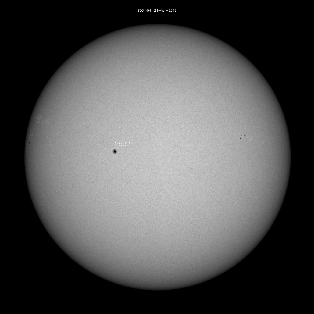 Sunspot regions