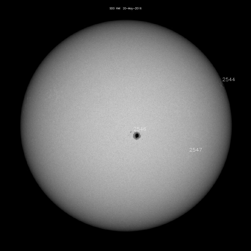 Sunspot regions