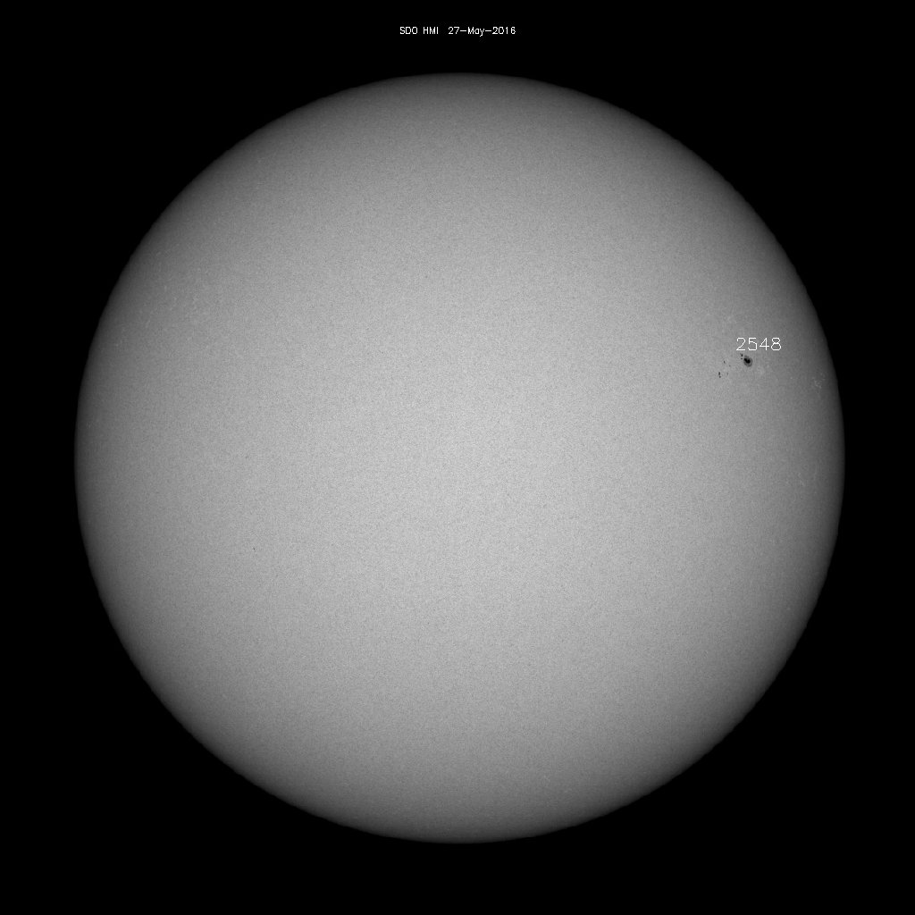 Sunspot regions