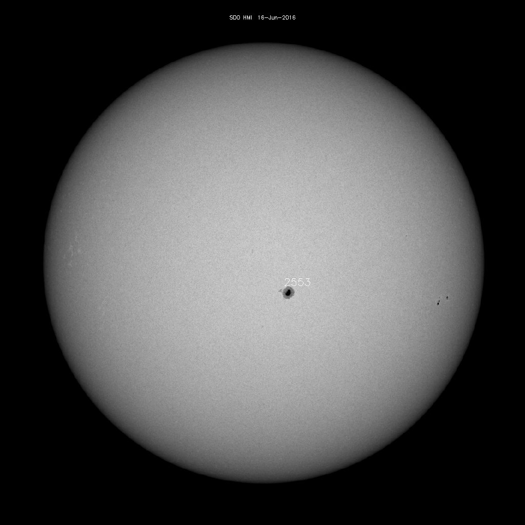 Sunspot regions