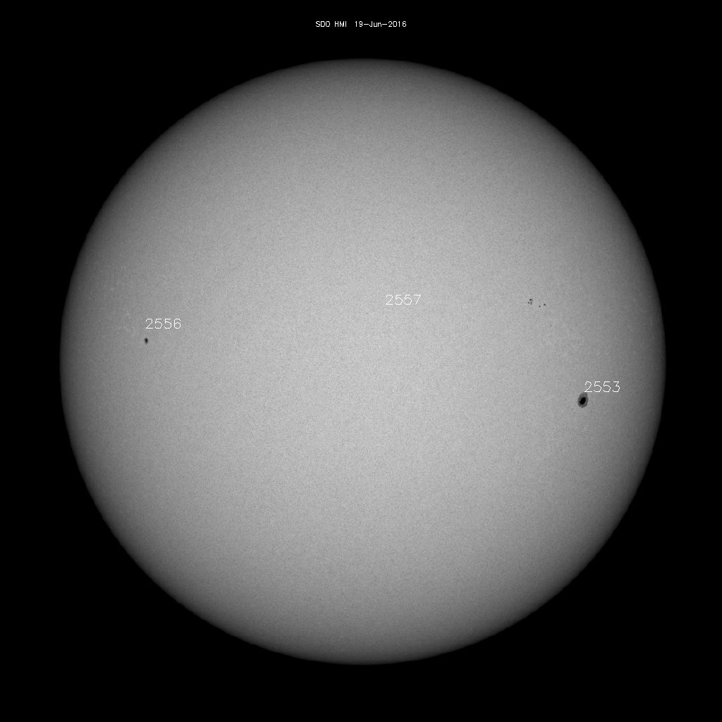 Sunspot regions