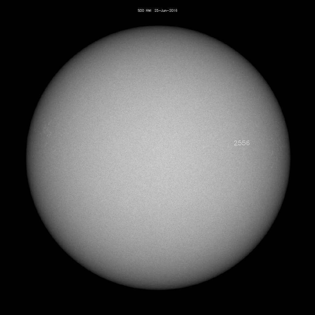 Sunspot regions