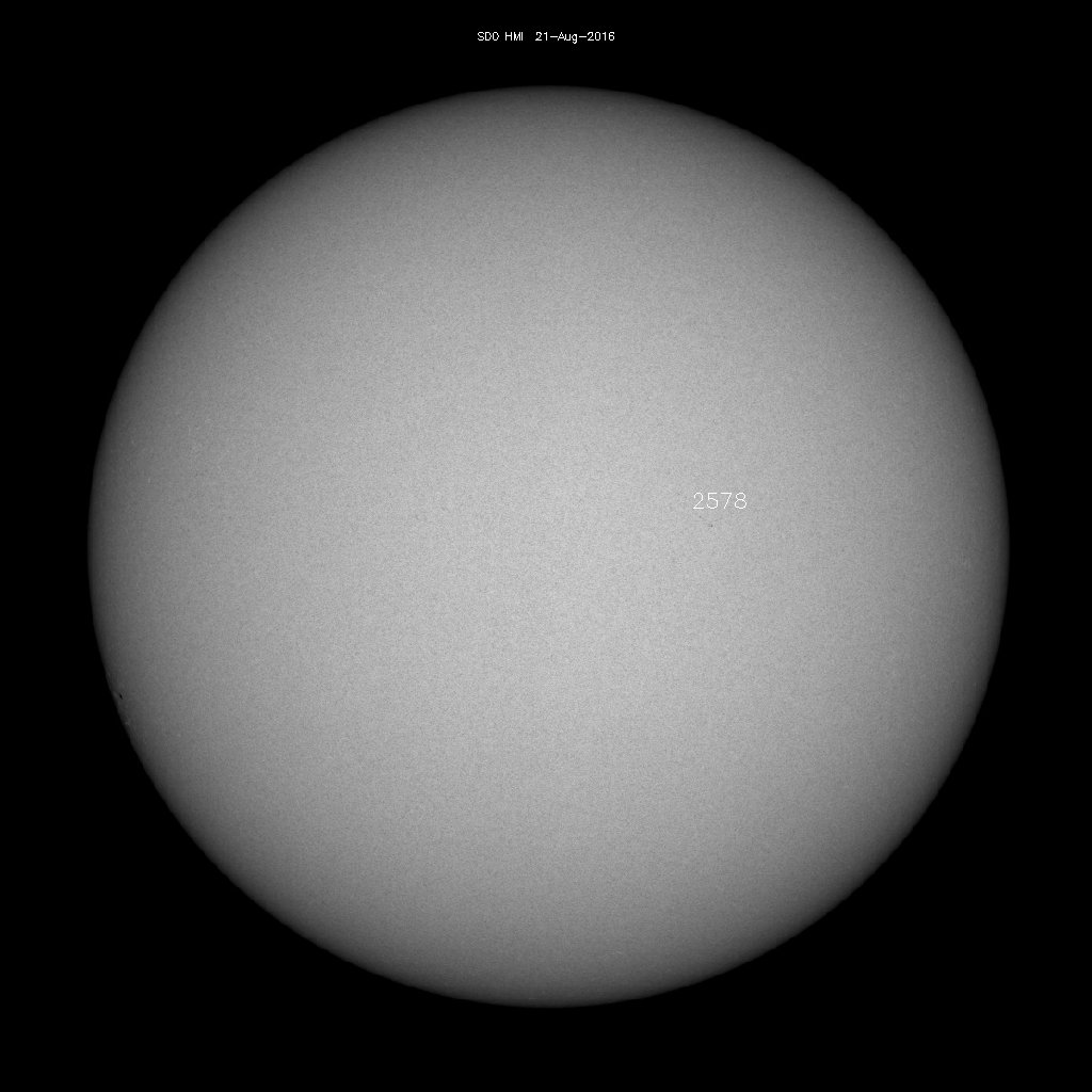 Sunspot regions