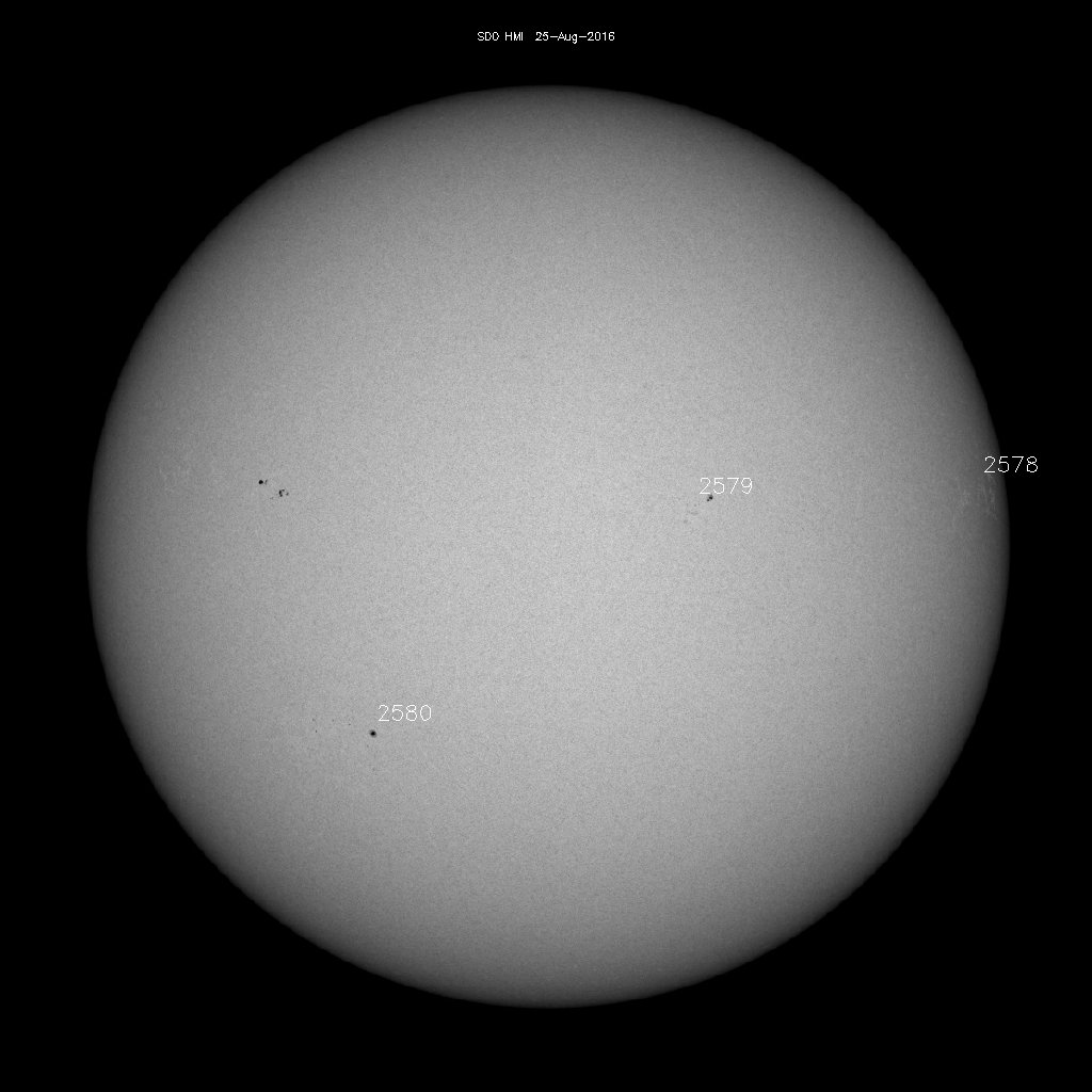 Sunspot regions