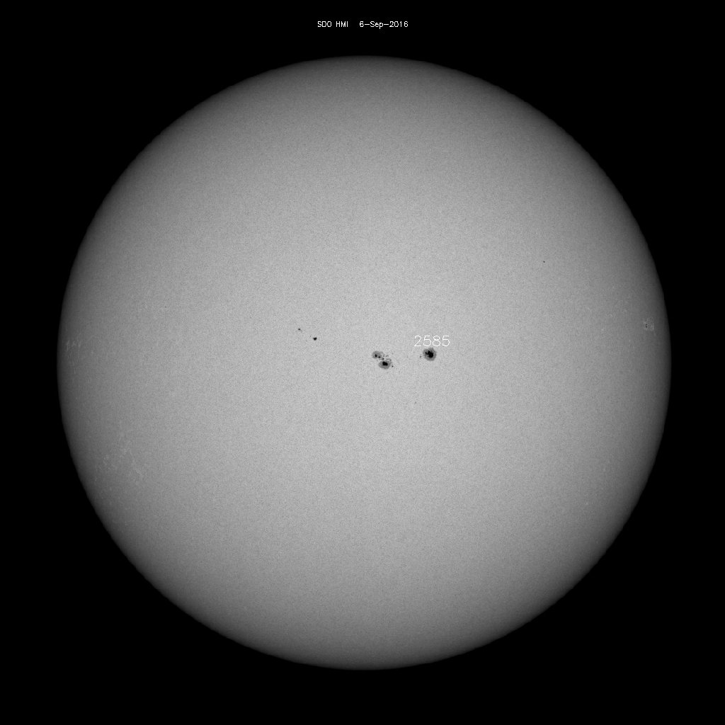 Sunspot regions