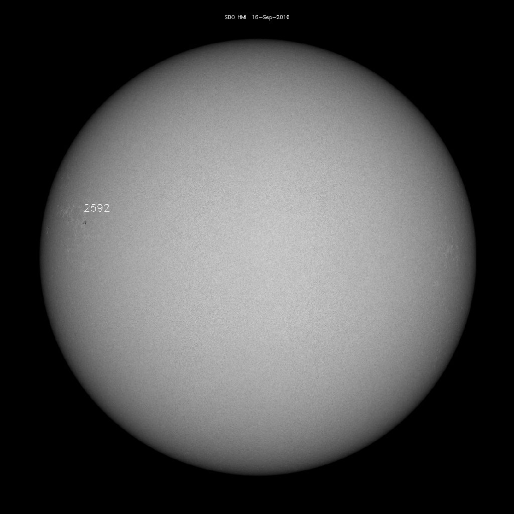 Sunspot regions