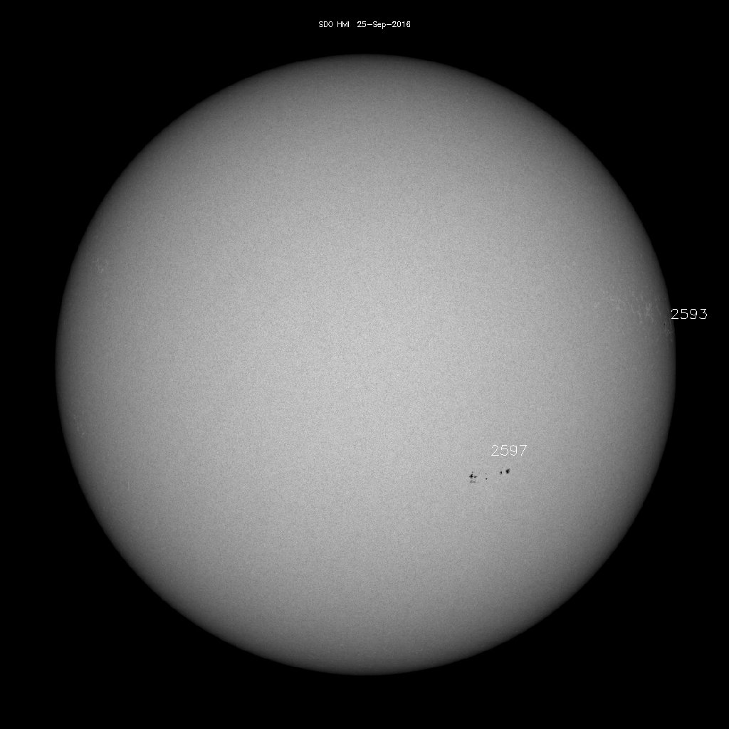 Sunspot regions