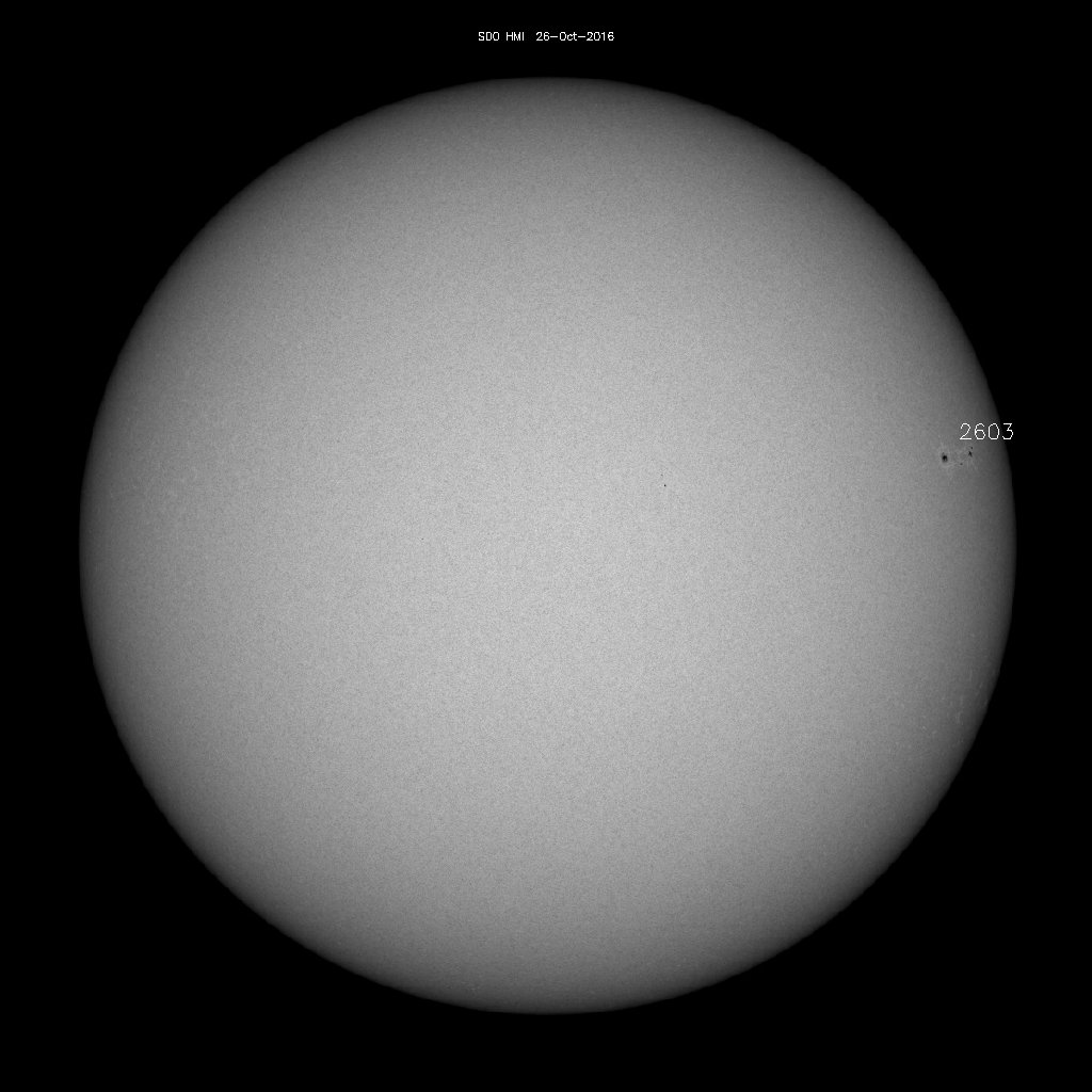 Sunspot regions