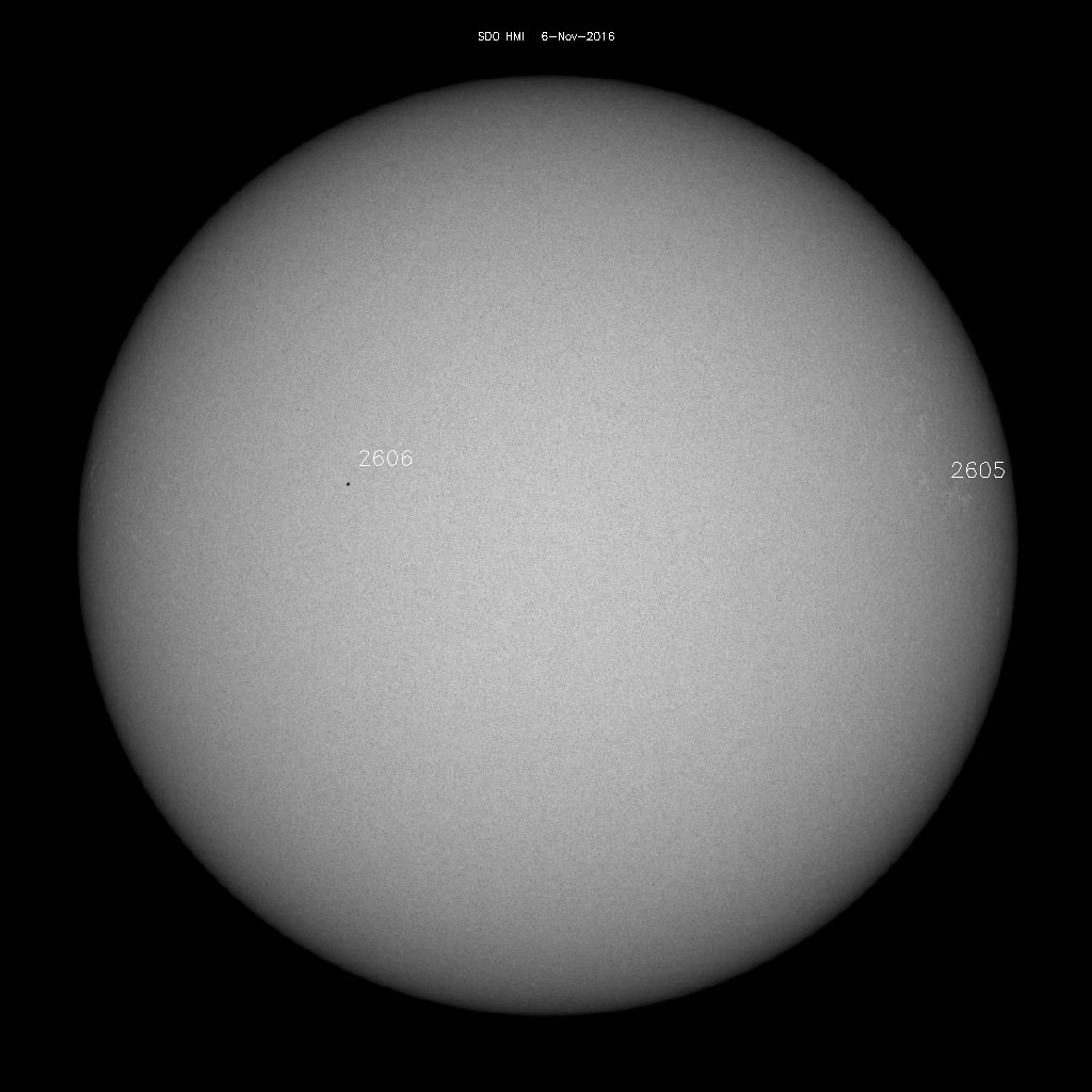 Sunspot regions