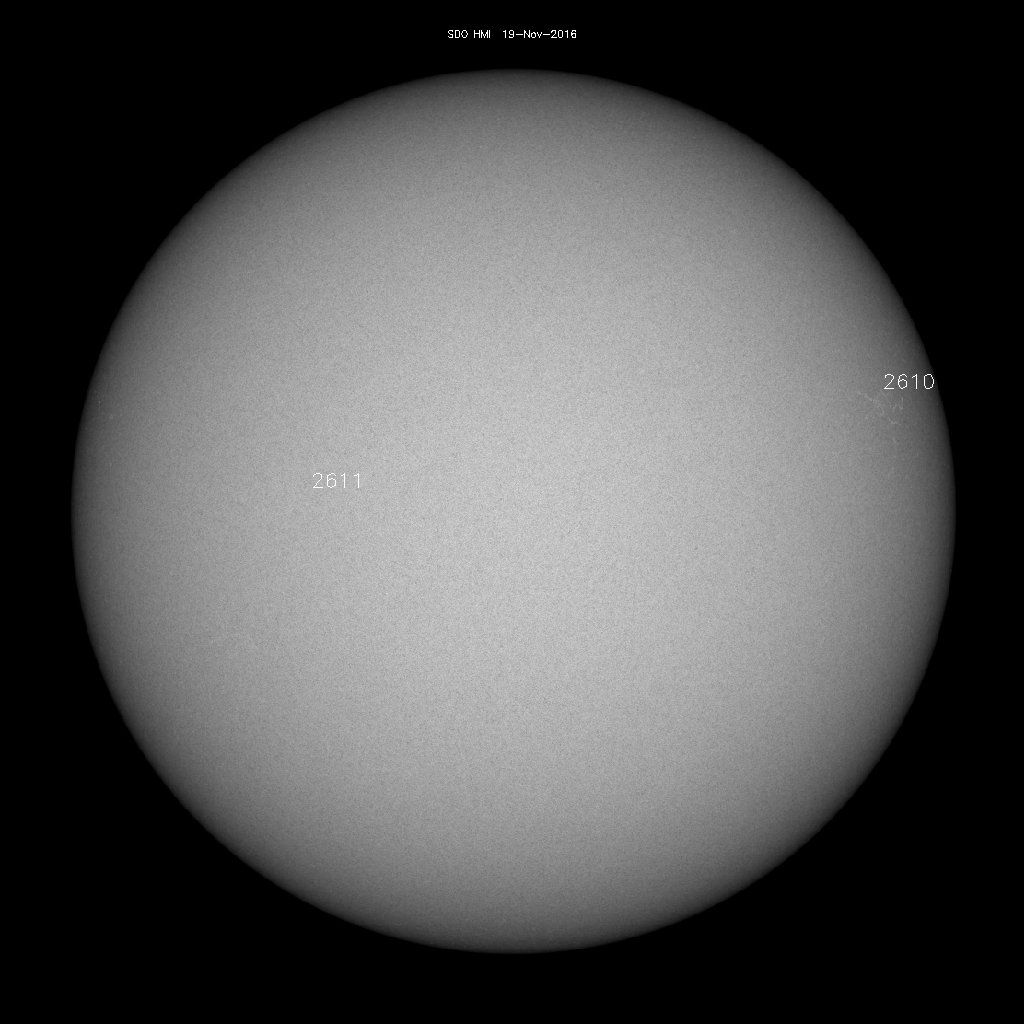 Sunspot regions