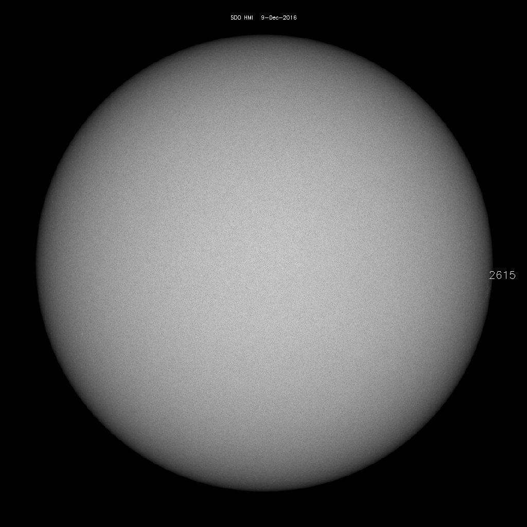 Sunspot regions