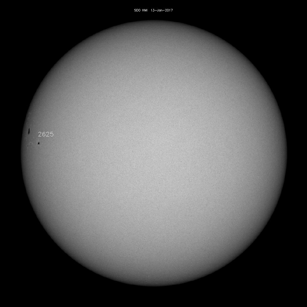 Sunspot regions