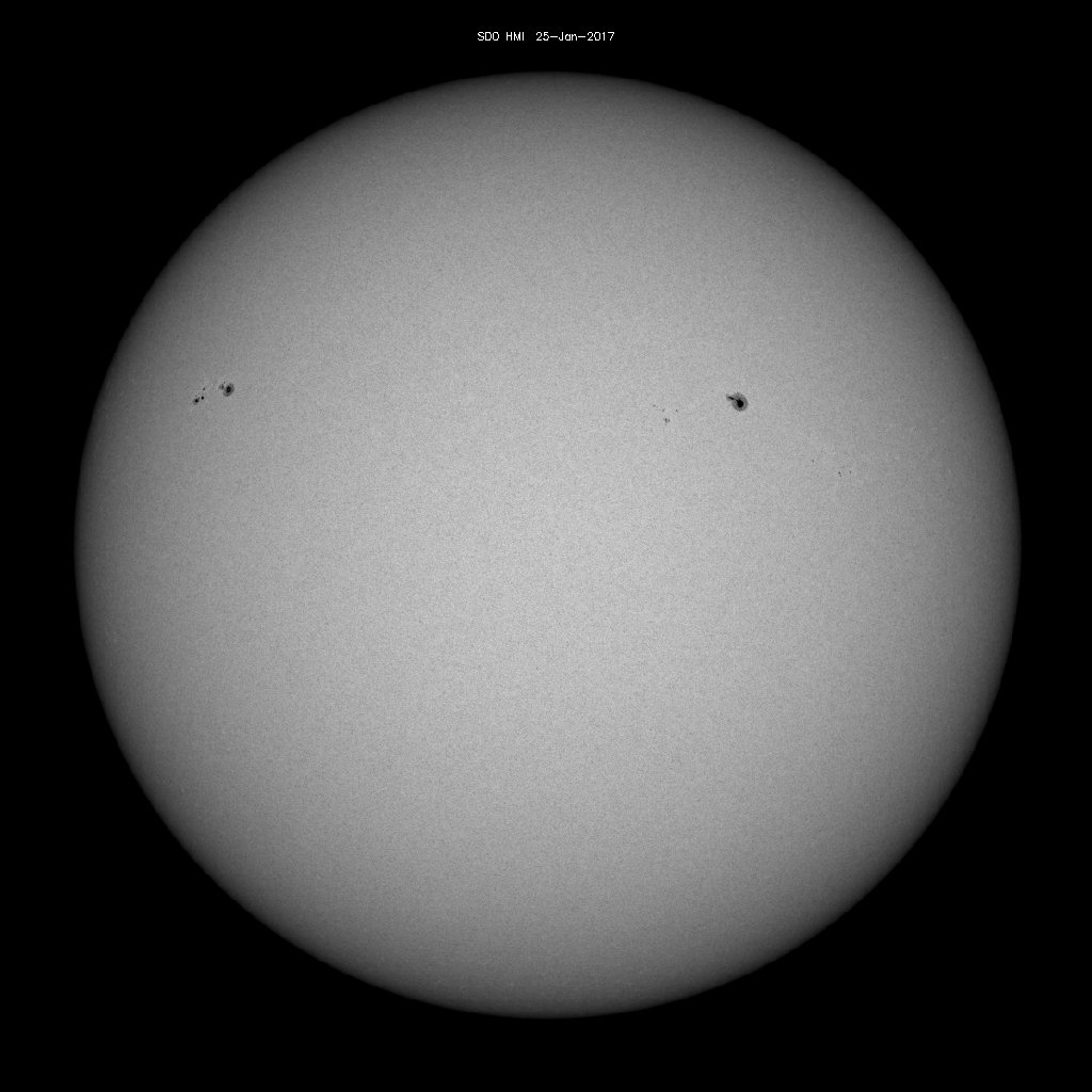 Sunspot regions