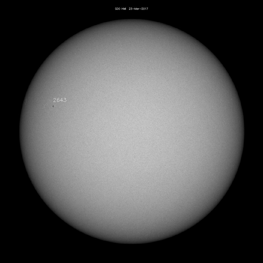 Sunspot regions