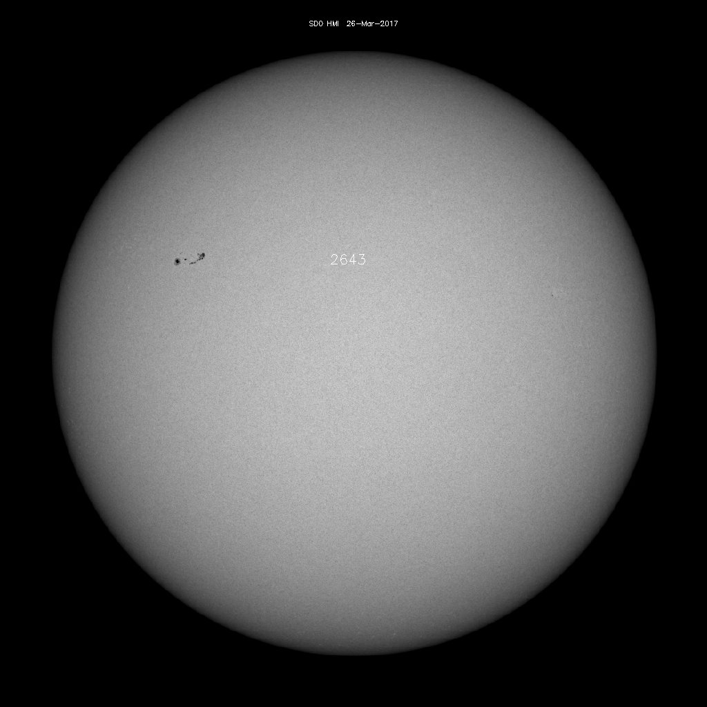 Sunspot regions