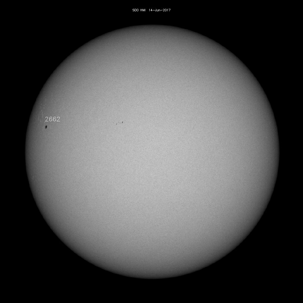 Sunspot regions