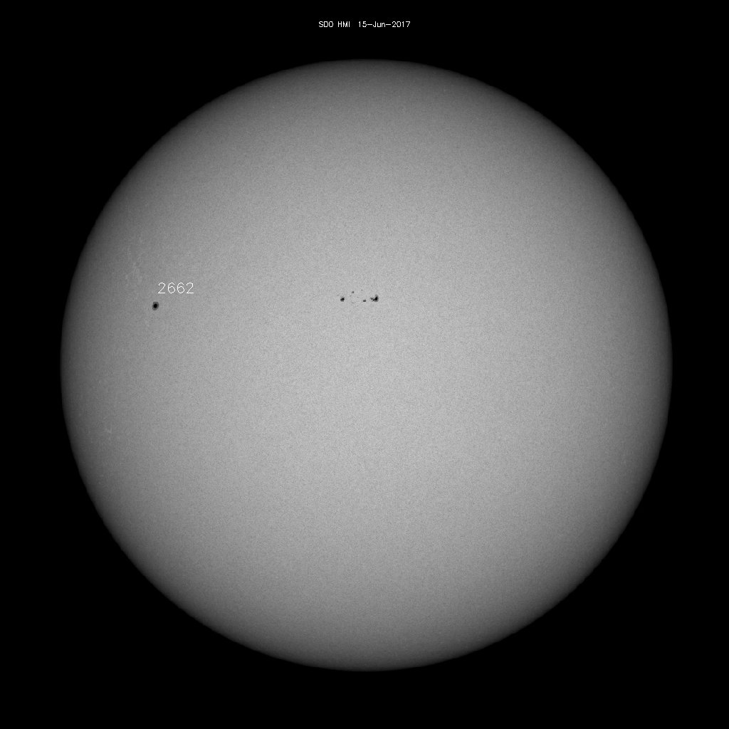 Sunspot regions