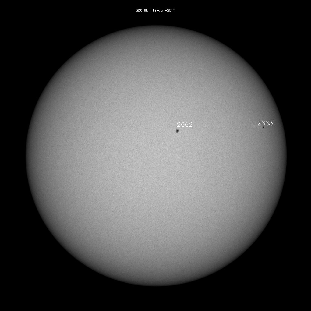 Sunspot regions