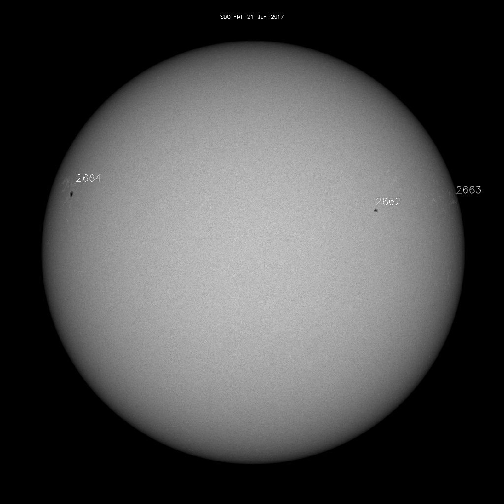 Sunspot regions