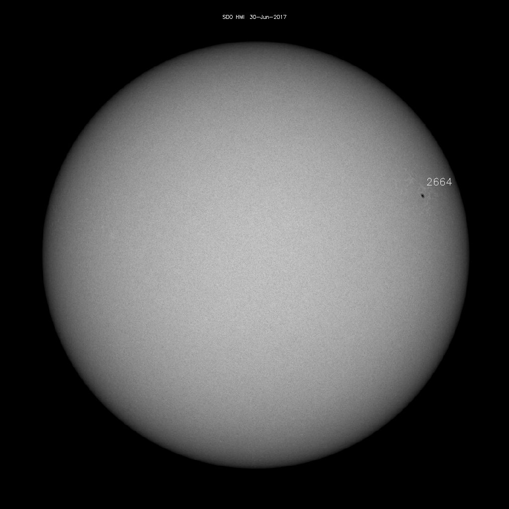 Sunspot regions