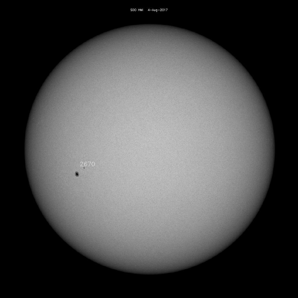 Sunspot regions