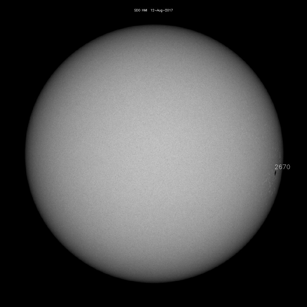 Sunspot regions