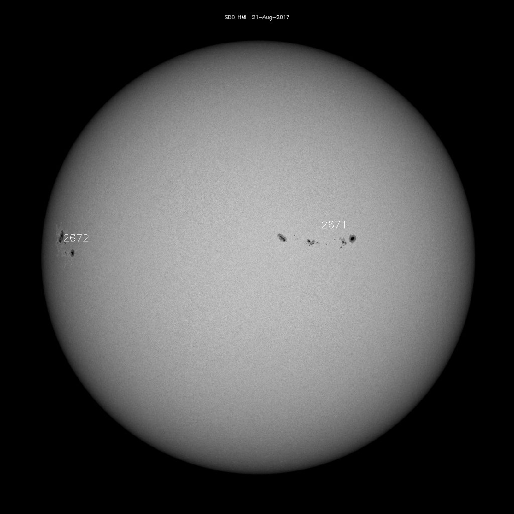 Sunspot regions