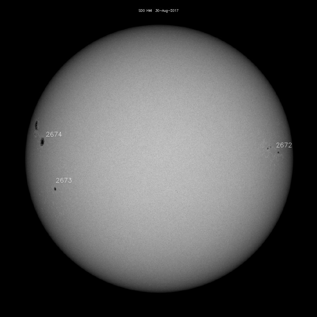 Sunspot regions