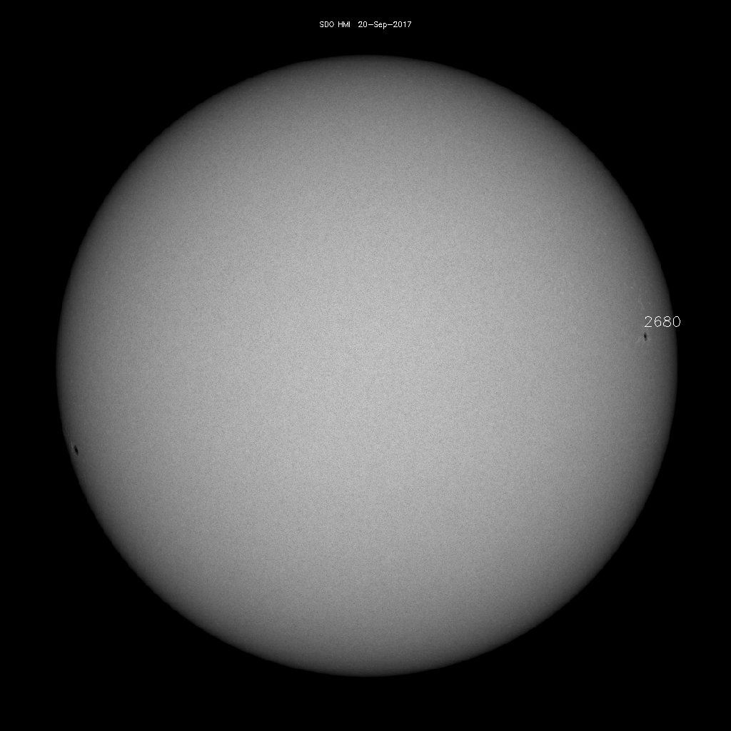 Sunspot regions