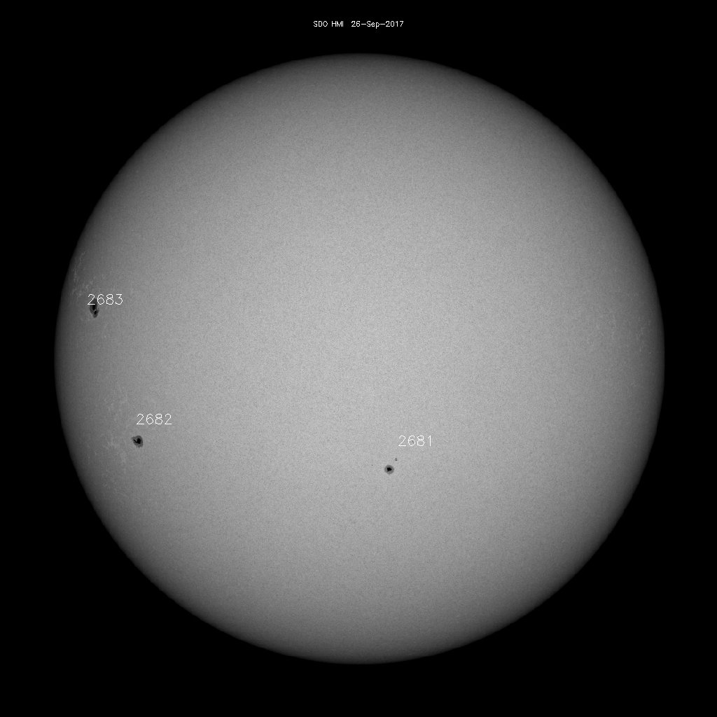 Sunspot regions