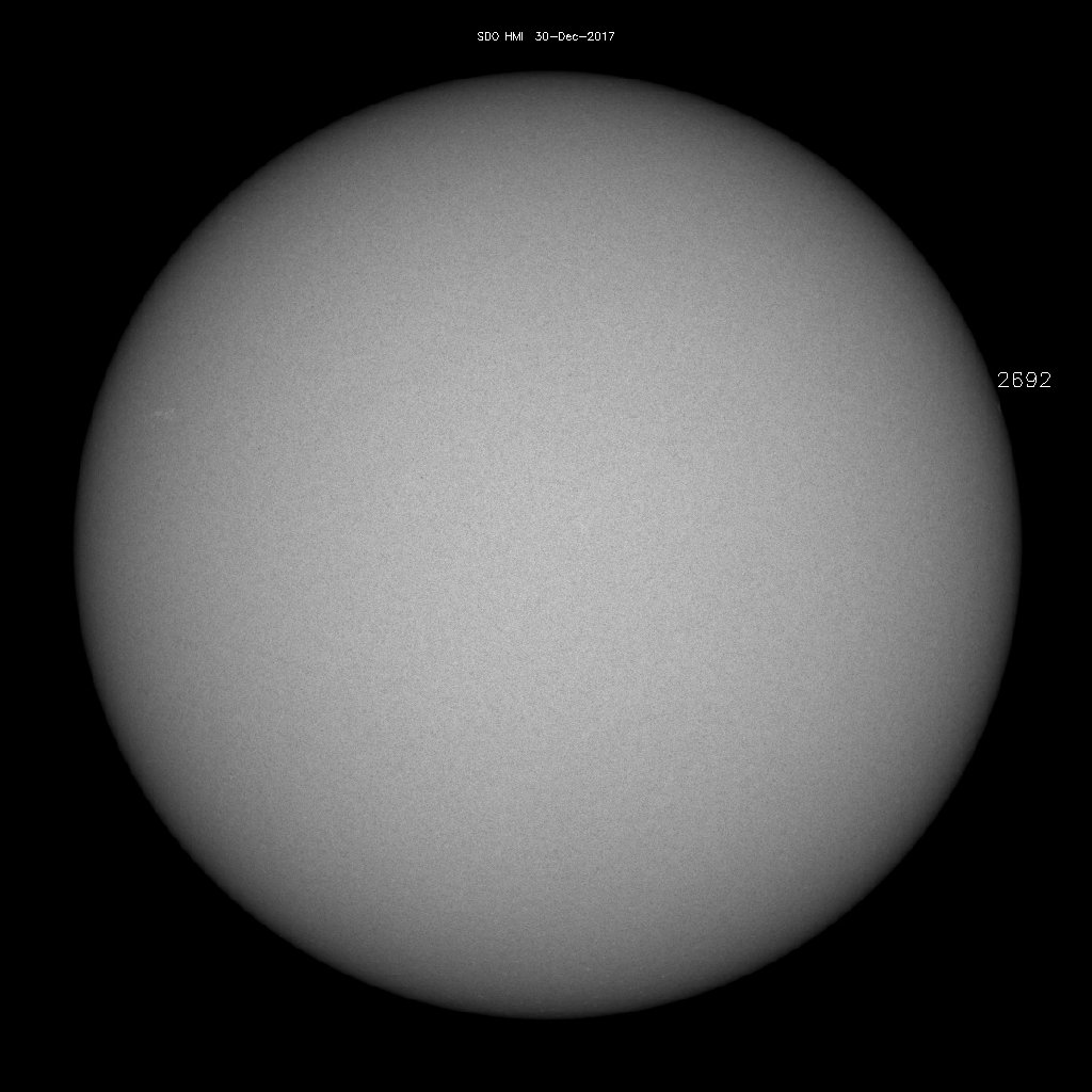 Sunspot regions