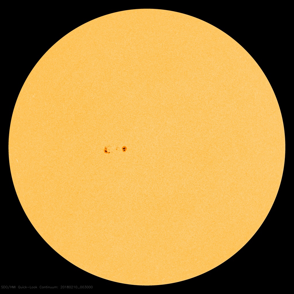 Sunspot regions