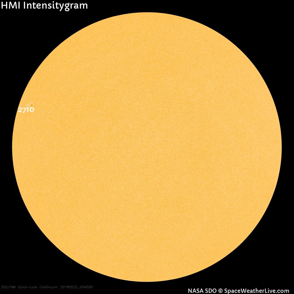 Sunspot regions