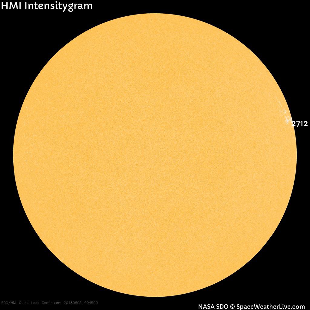 Sunspot regions