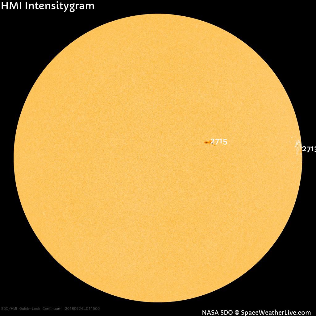 Sunspot regions