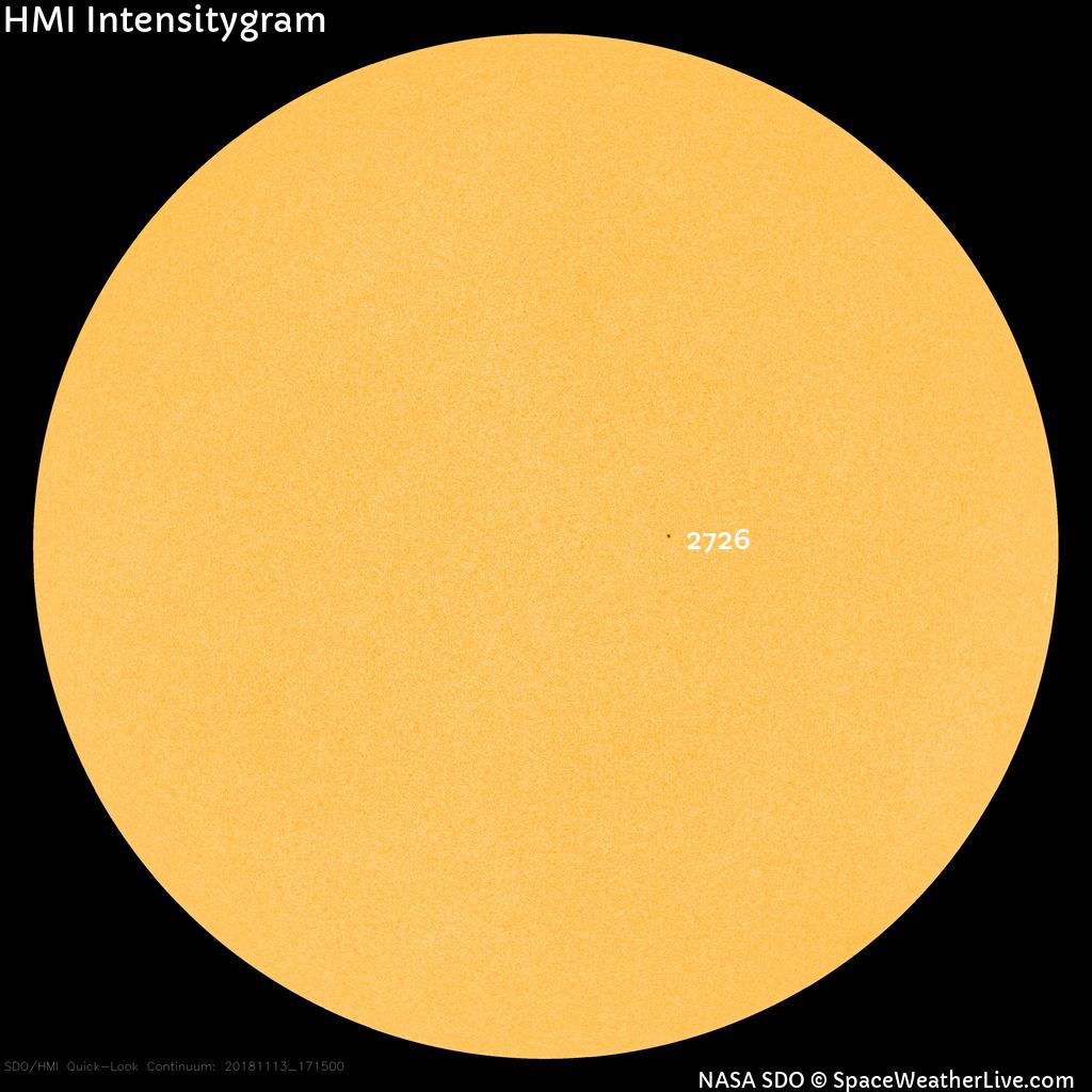 Sunspot regions