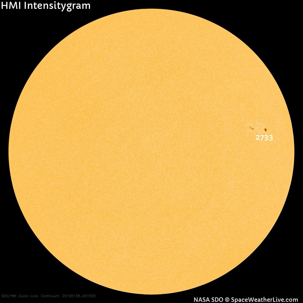 Sunspot regions