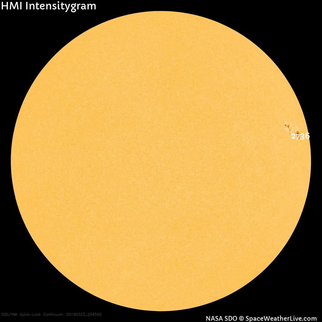 Sunspot regions