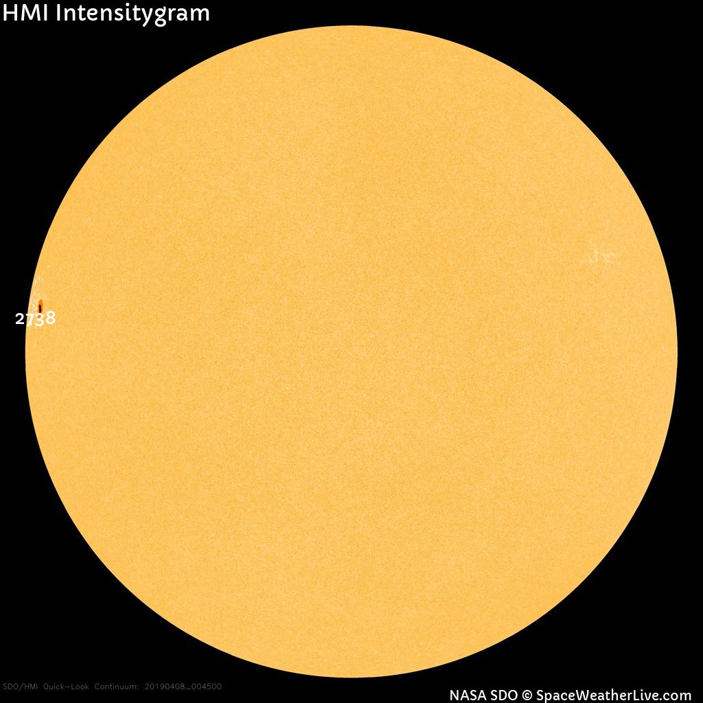 Sunspot regions