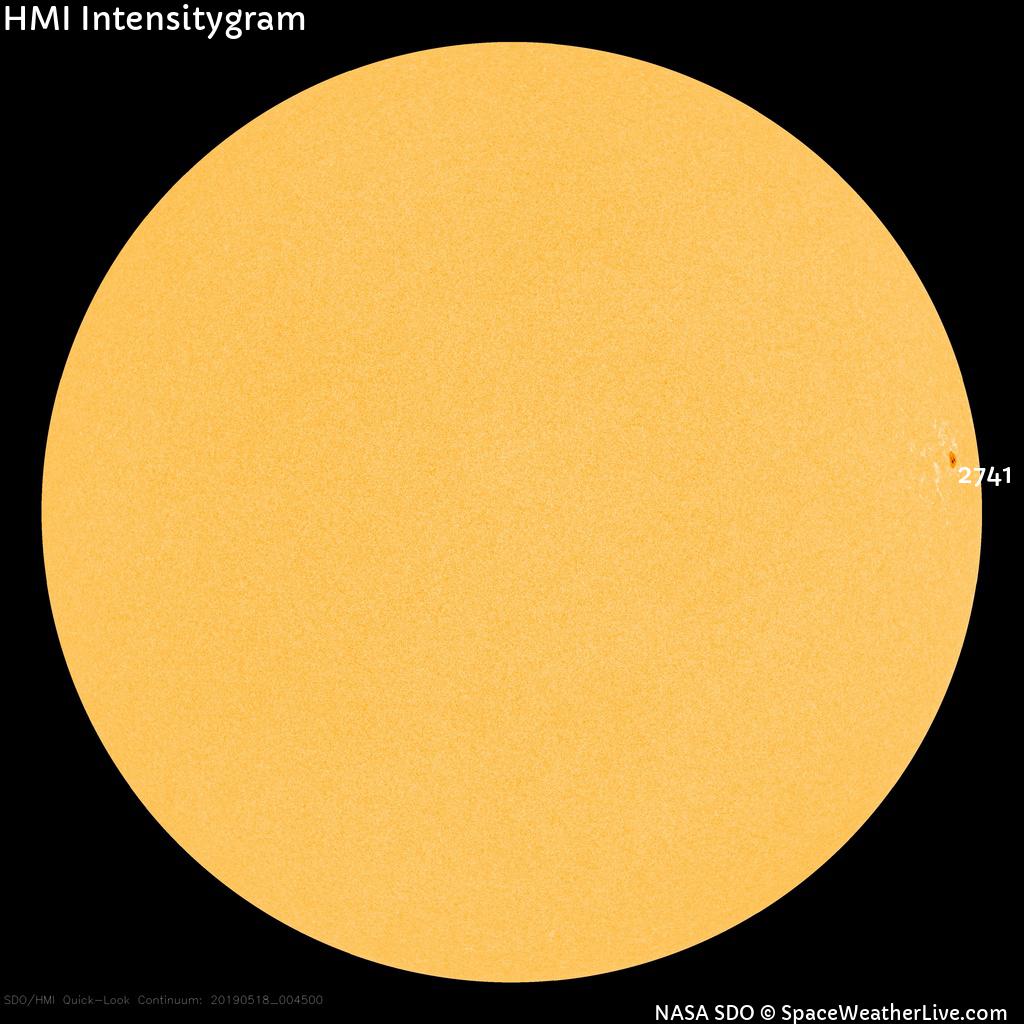 Sunspot regions