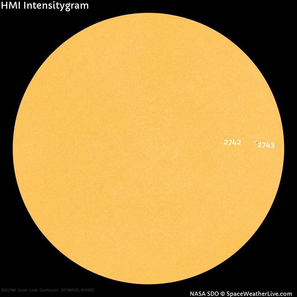 Sunspot regions