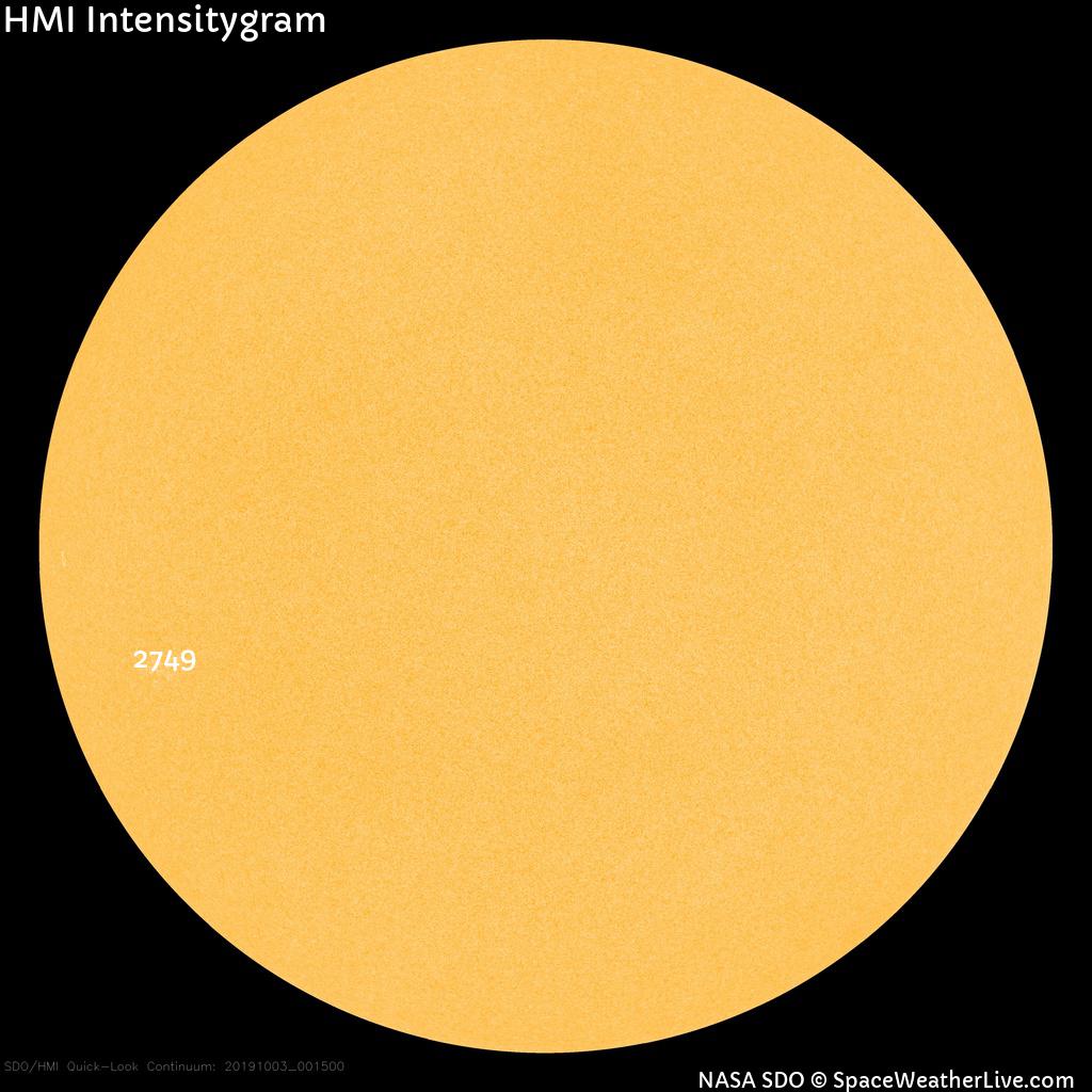 Sunspot regions