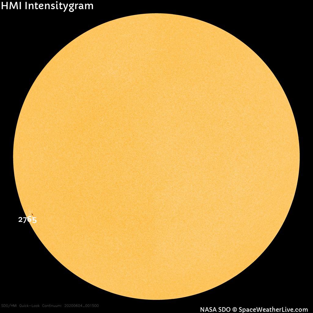 Sunspot regions