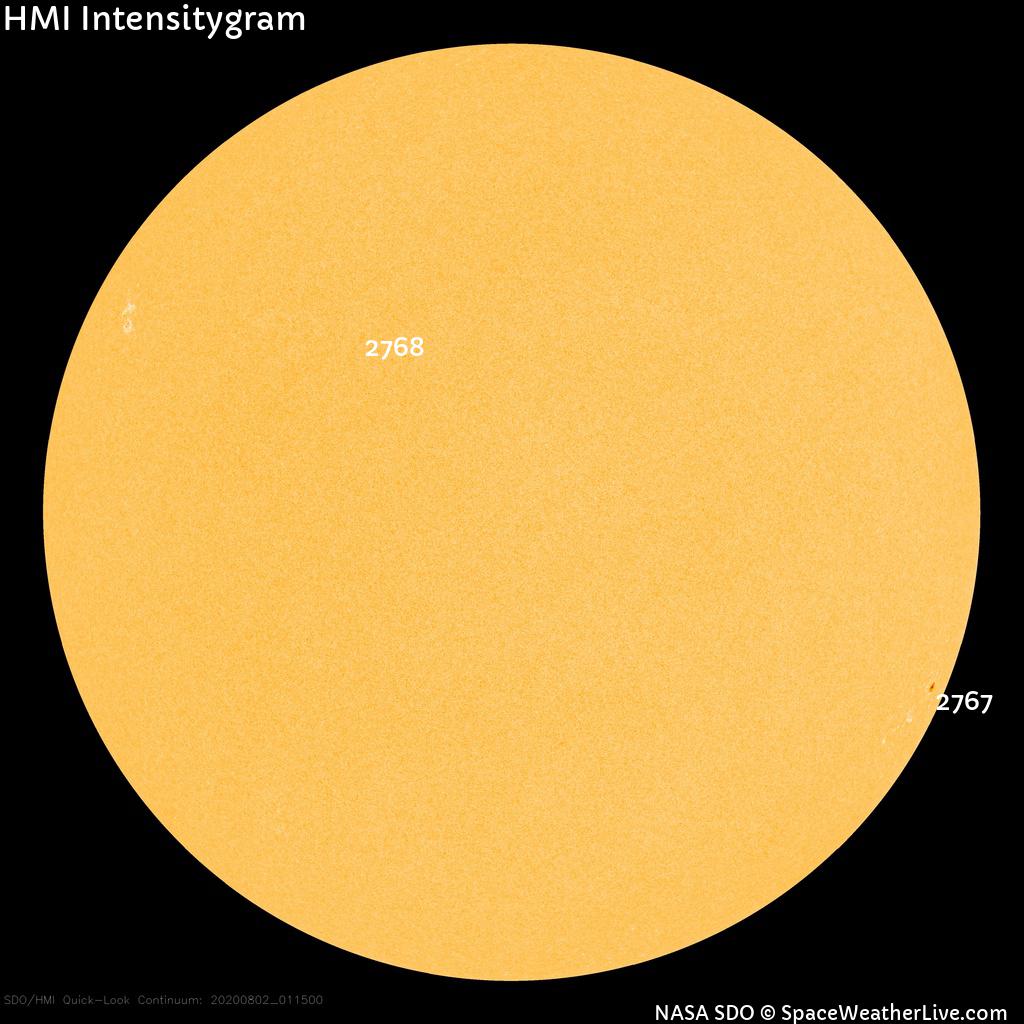 Sunspot regions